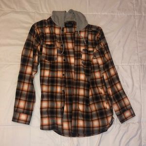 Pacsun Hoodie Flannel